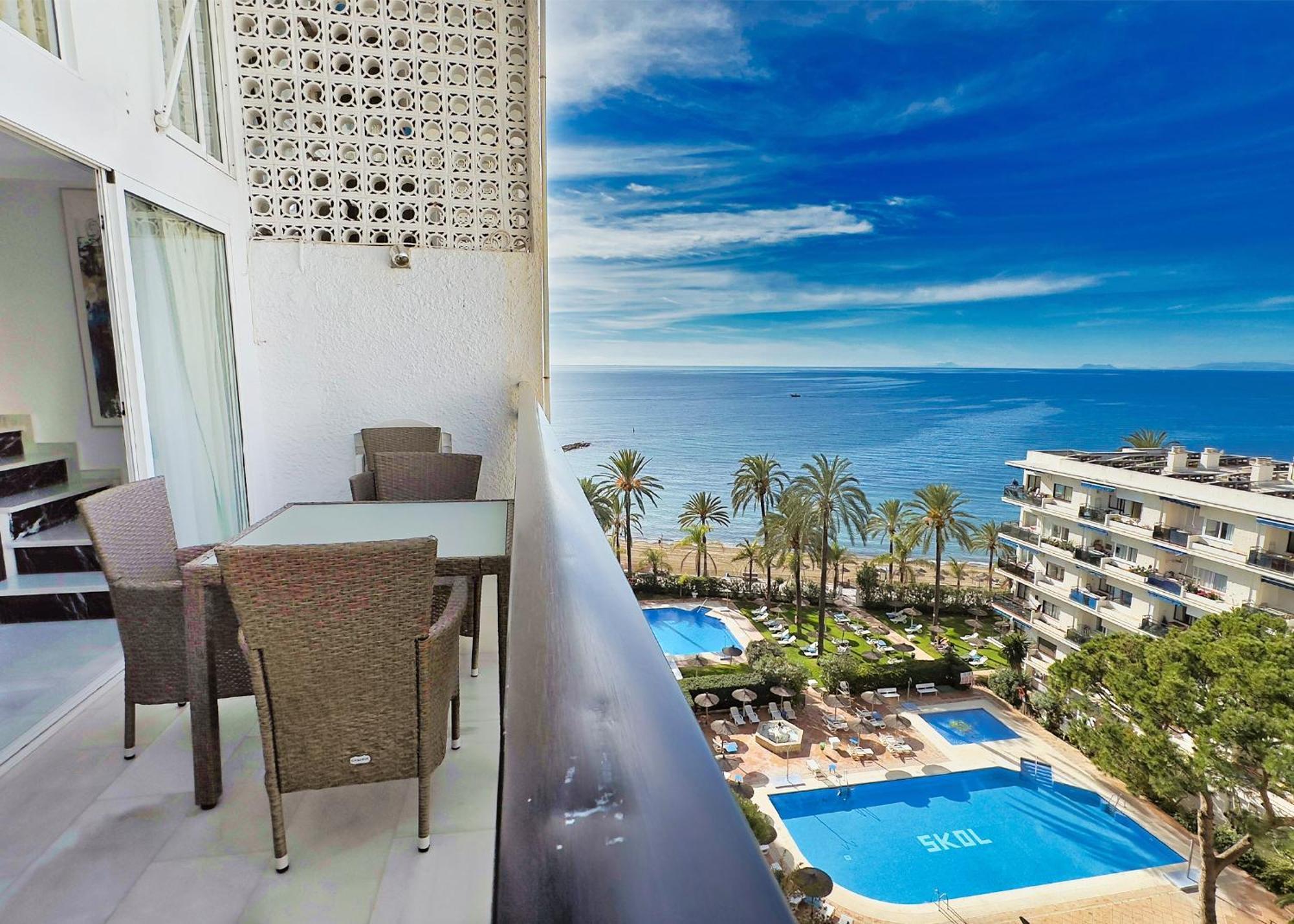 Skol 508 West Facing Duplex Apartment With Amazing Sea Views 마르베야 외부 사진